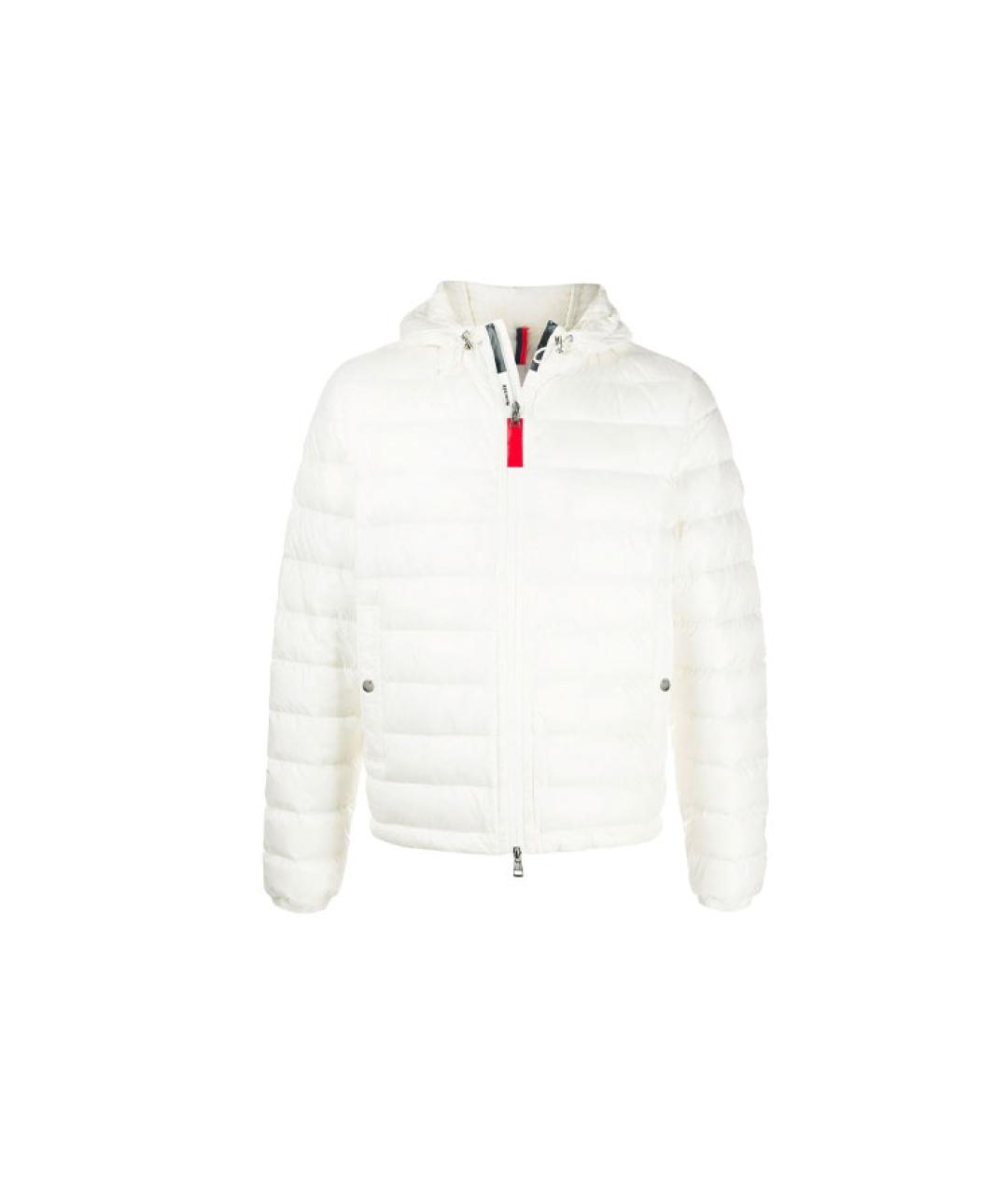 MONCLER Белый пуховик, фото 5