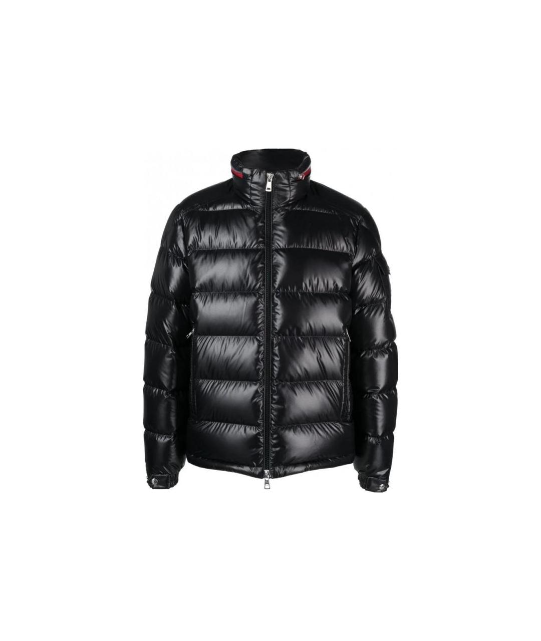 MONCLER Черный пуховик, фото 7