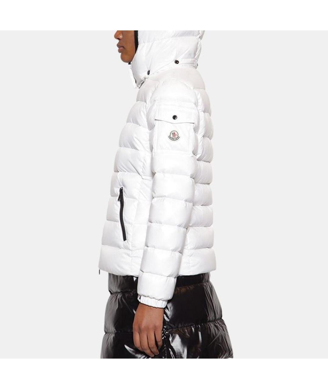 MONCLER Белый пуховик, фото 3