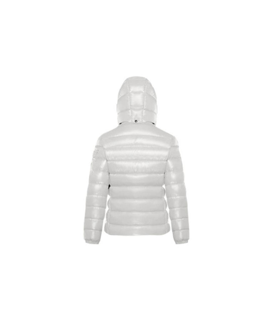 MONCLER Белый пуховик, фото 2