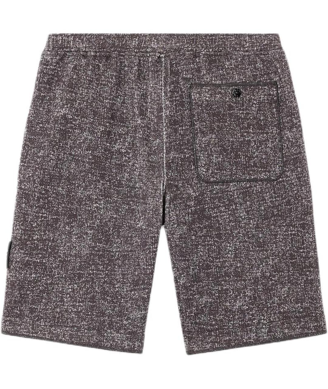 STONE ISLAND Бордовые шорты, фото 2