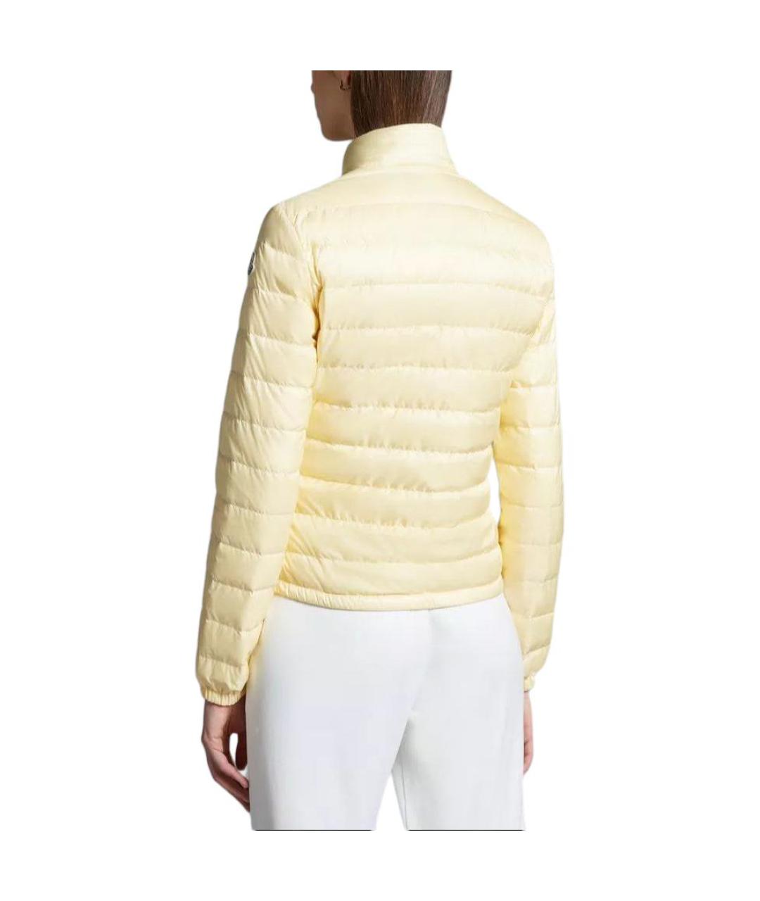 MONCLER Желтая куртка, фото 4