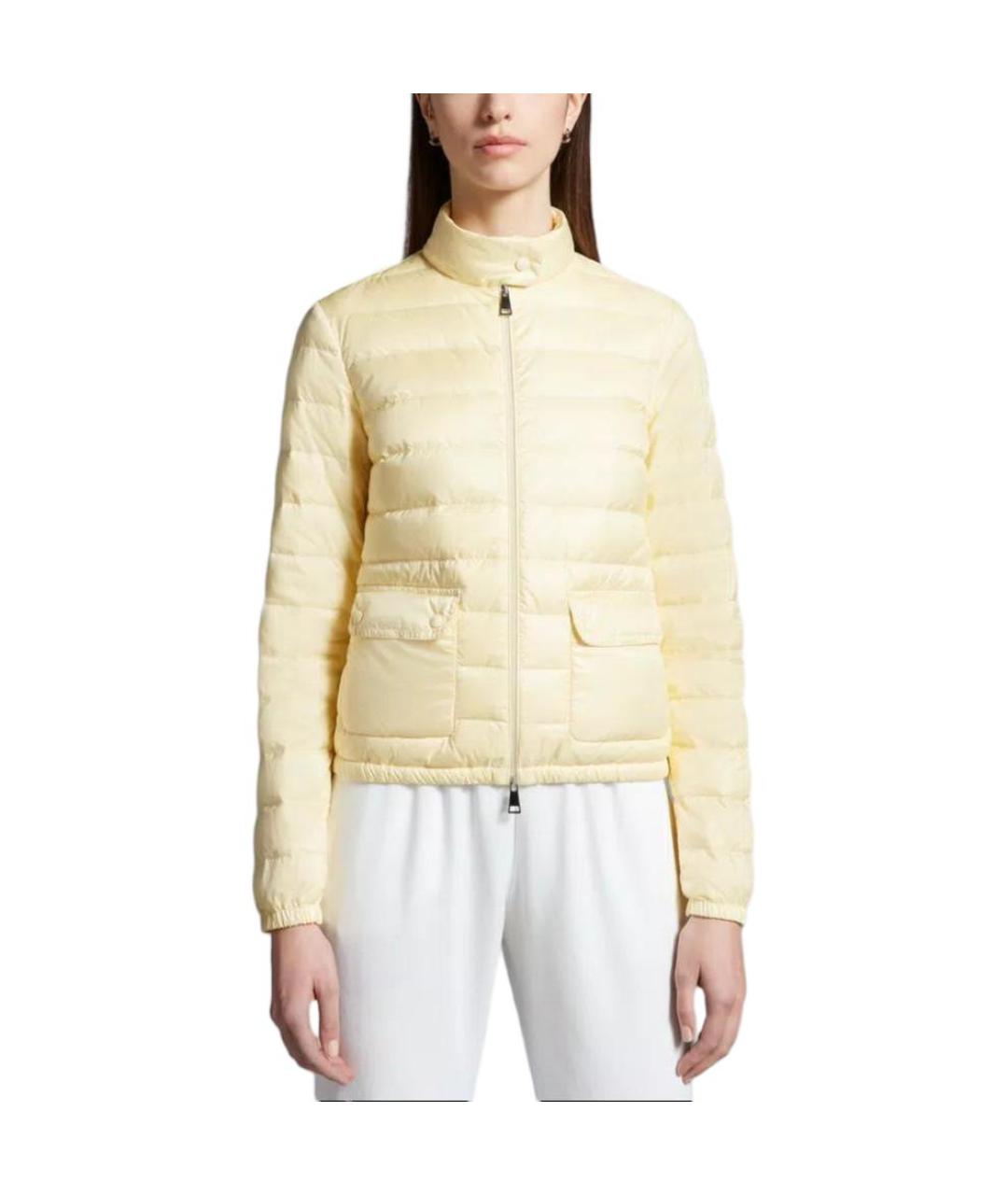 MONCLER Желтая куртка, фото 3