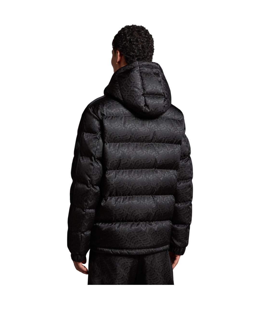 MONCLER Черная полиамидовая куртка, фото 3