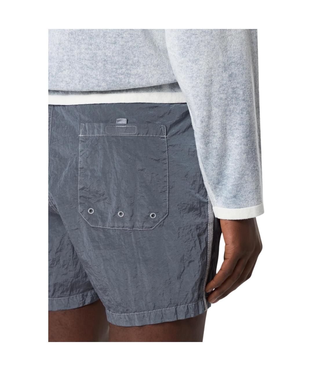 STONE ISLAND Серые плавки, фото 6