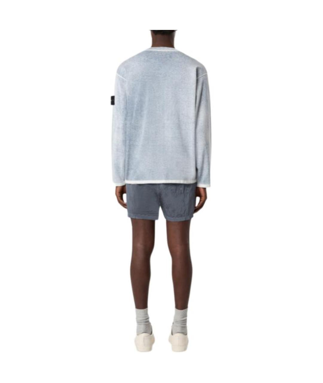 STONE ISLAND Серые плавки, фото 4