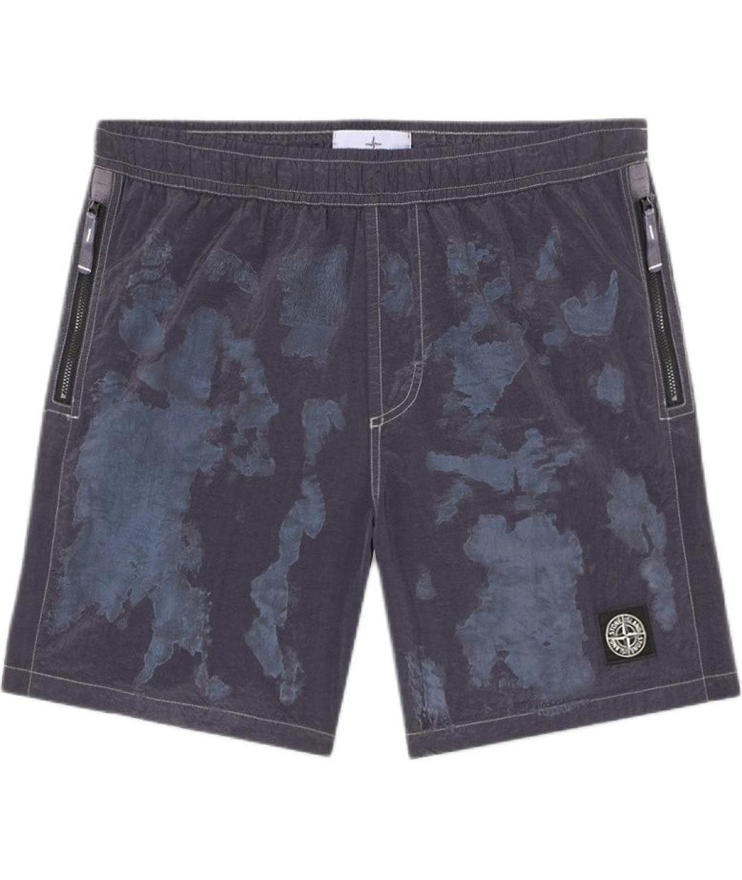 STONE ISLAND Серые плавки, фото 1