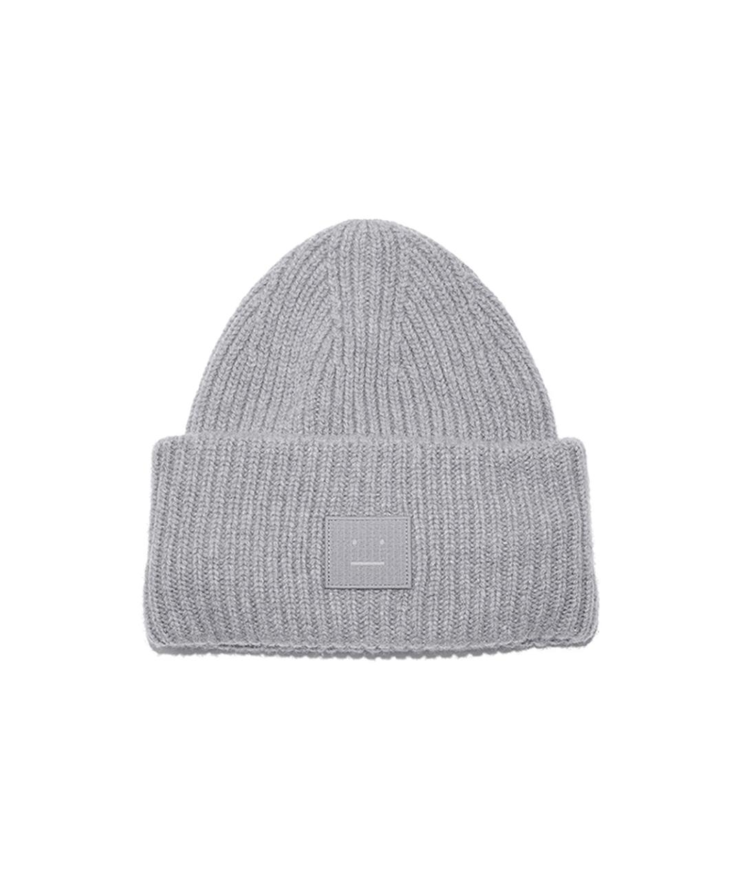 ACNE STUDIOS Серая шерстяная шапка, фото 2