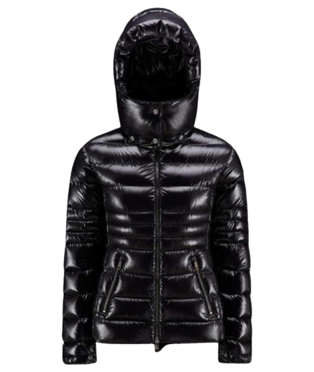 MONCLER Черный пуховик, фото 1