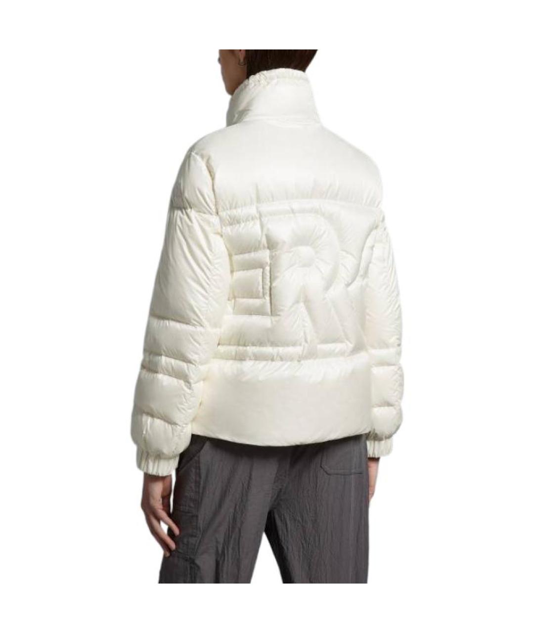 MONCLER Белый пуховик, фото 4