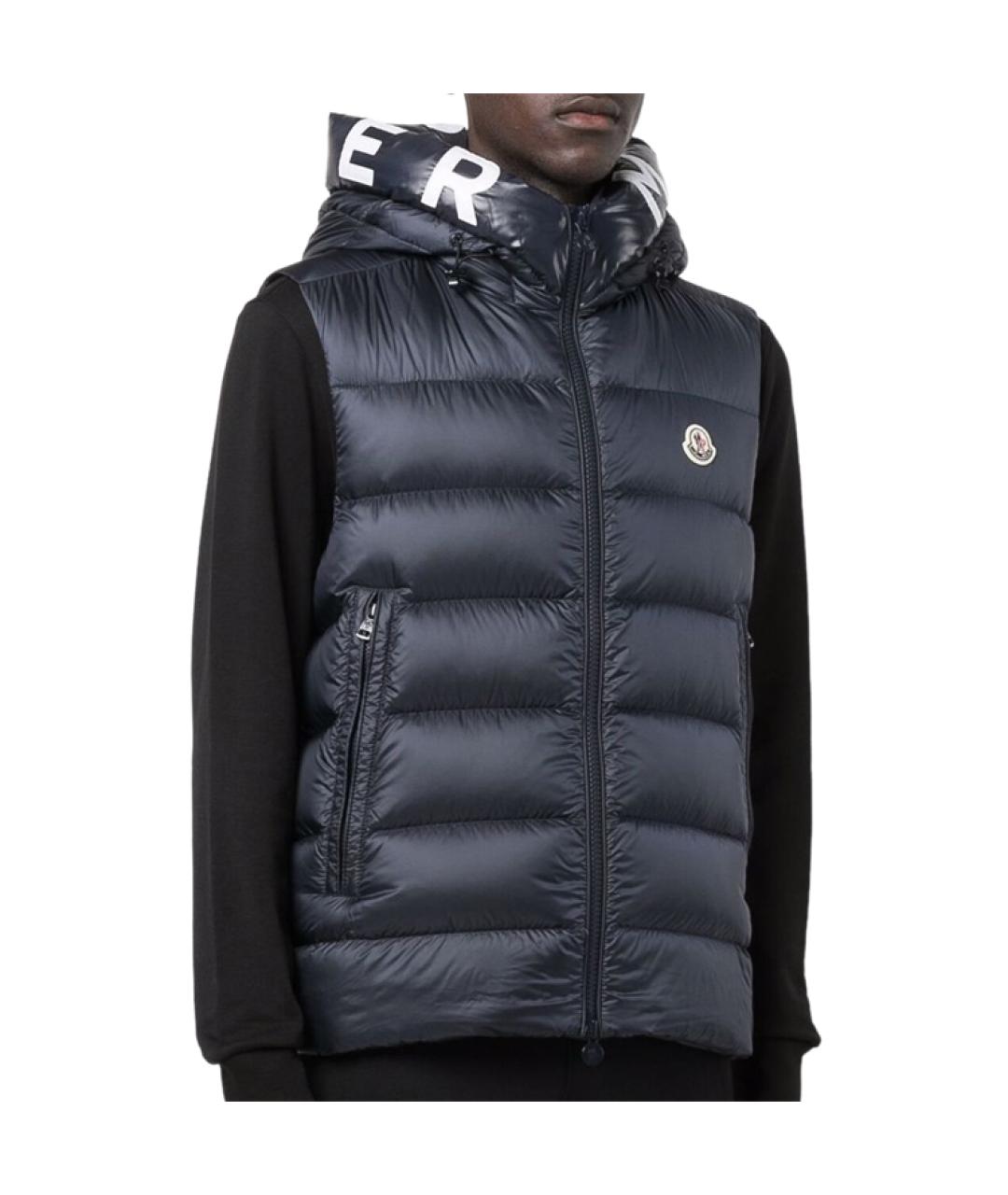 MONCLER Синий жилет, фото 2