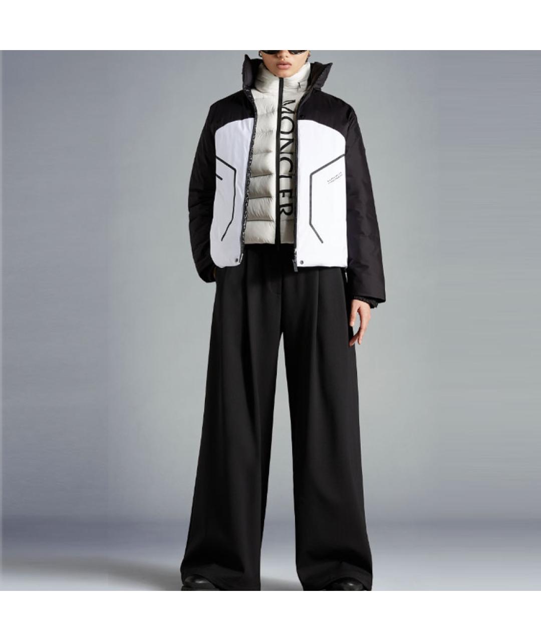MONCLER Белый пуховик, фото 3