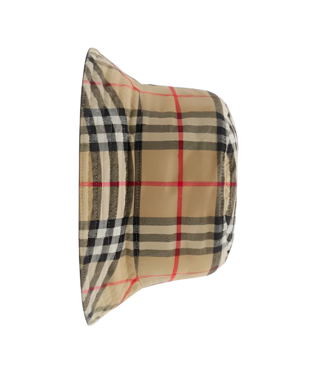 BURBERRY Бежевая хлопковая панама, фото 2