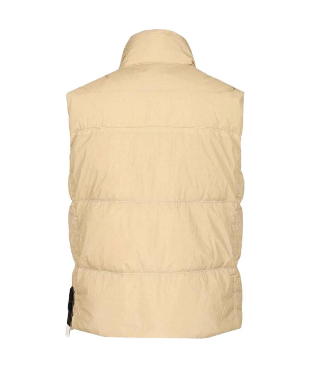 STONE ISLAND Бежевый жилет, фото 2