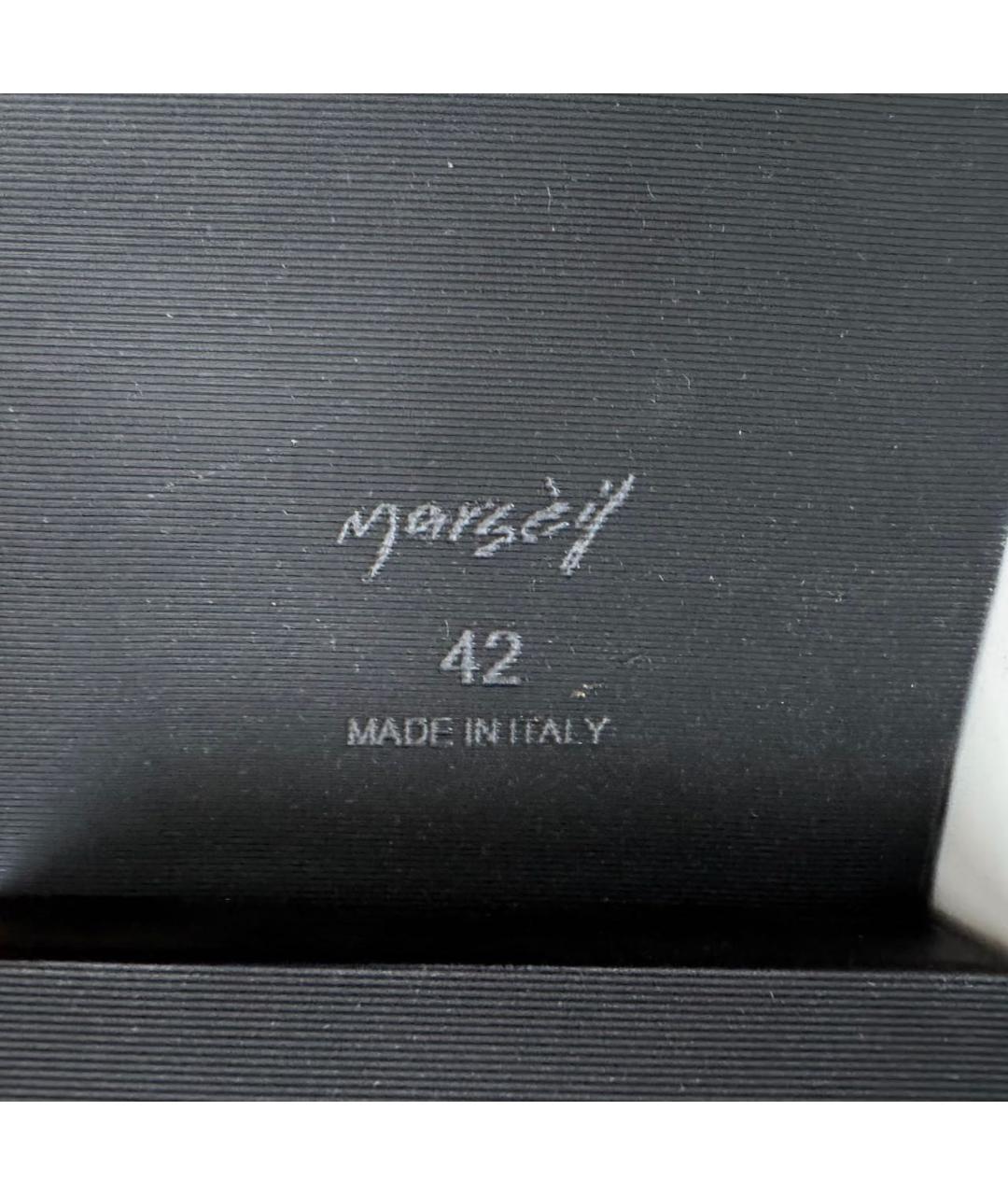 MARSELL Черные кожаные лоферы, фото 8