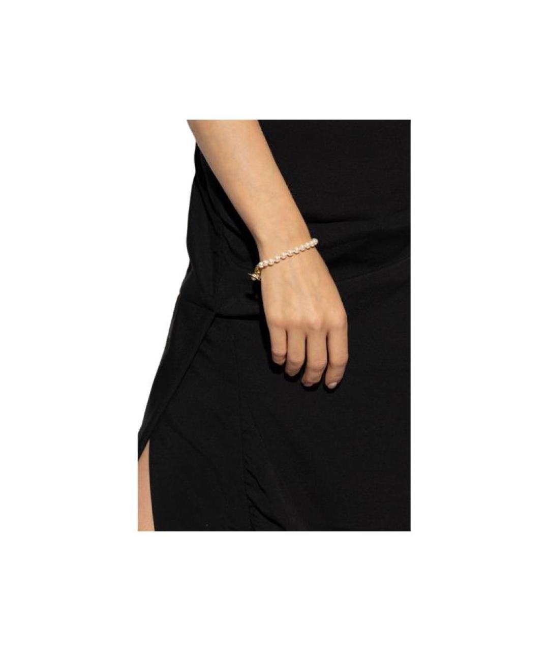 VIVIENNE WESTWOOD Розовый жемчужный браслет, фото 2