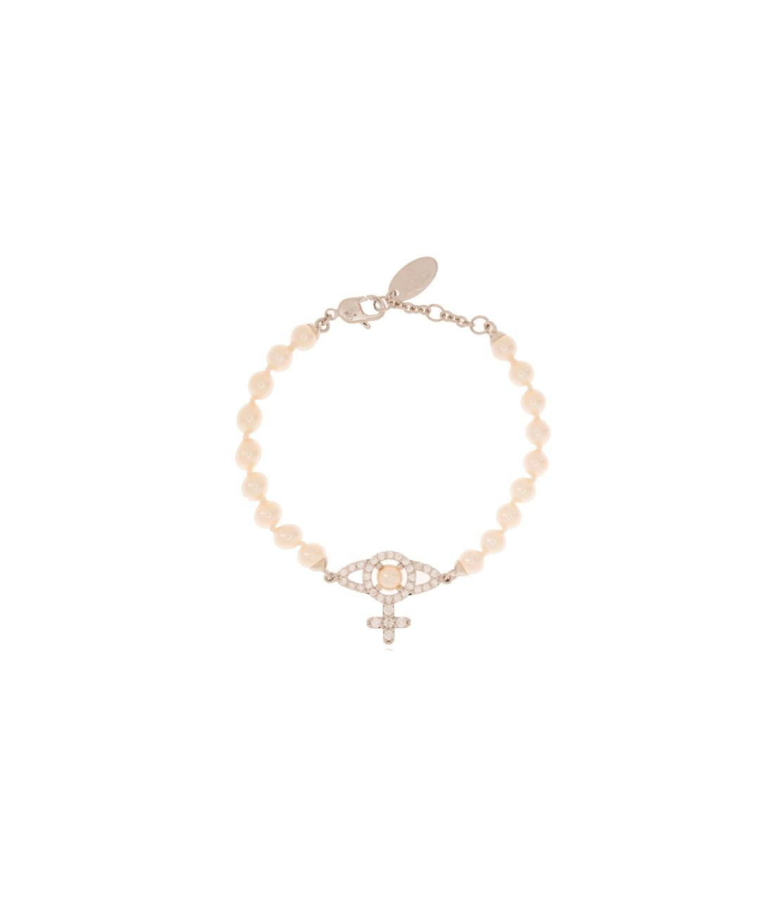 VIVIENNE WESTWOOD Розовый латунный браслет, фото 1