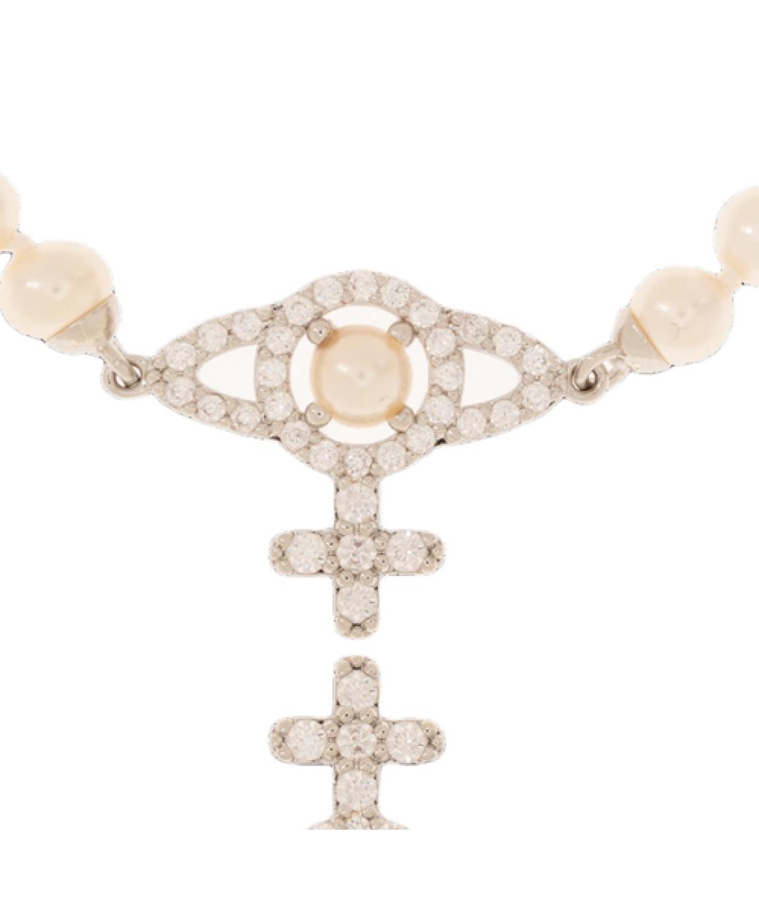 VIVIENNE WESTWOOD Розовый латунный браслет, фото 2