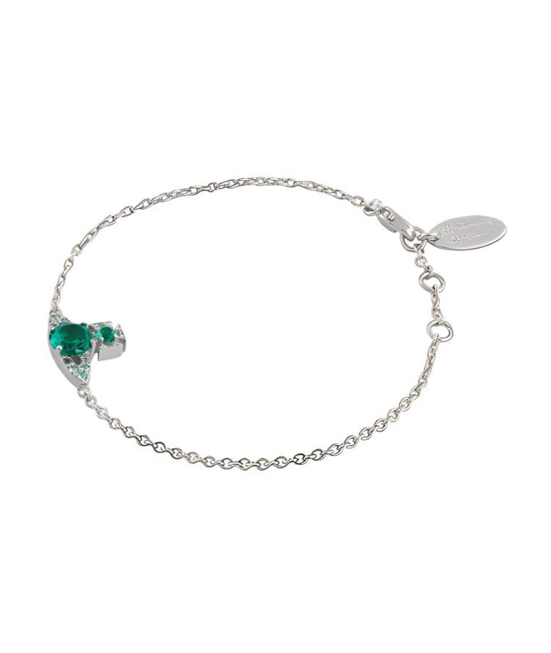 VIVIENNE WESTWOOD Серебрянный латунный браслет, фото 2