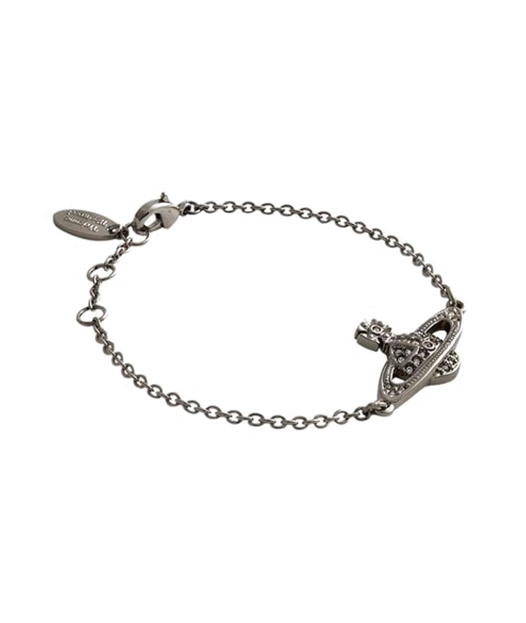 VIVIENNE WESTWOOD Серебрянный латунный браслет, фото 2