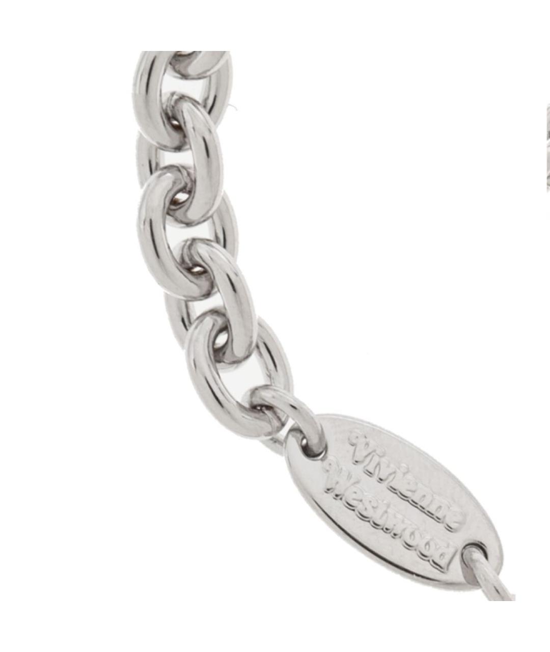 VIVIENNE WESTWOOD Серебрянный латунный браслет, фото 3