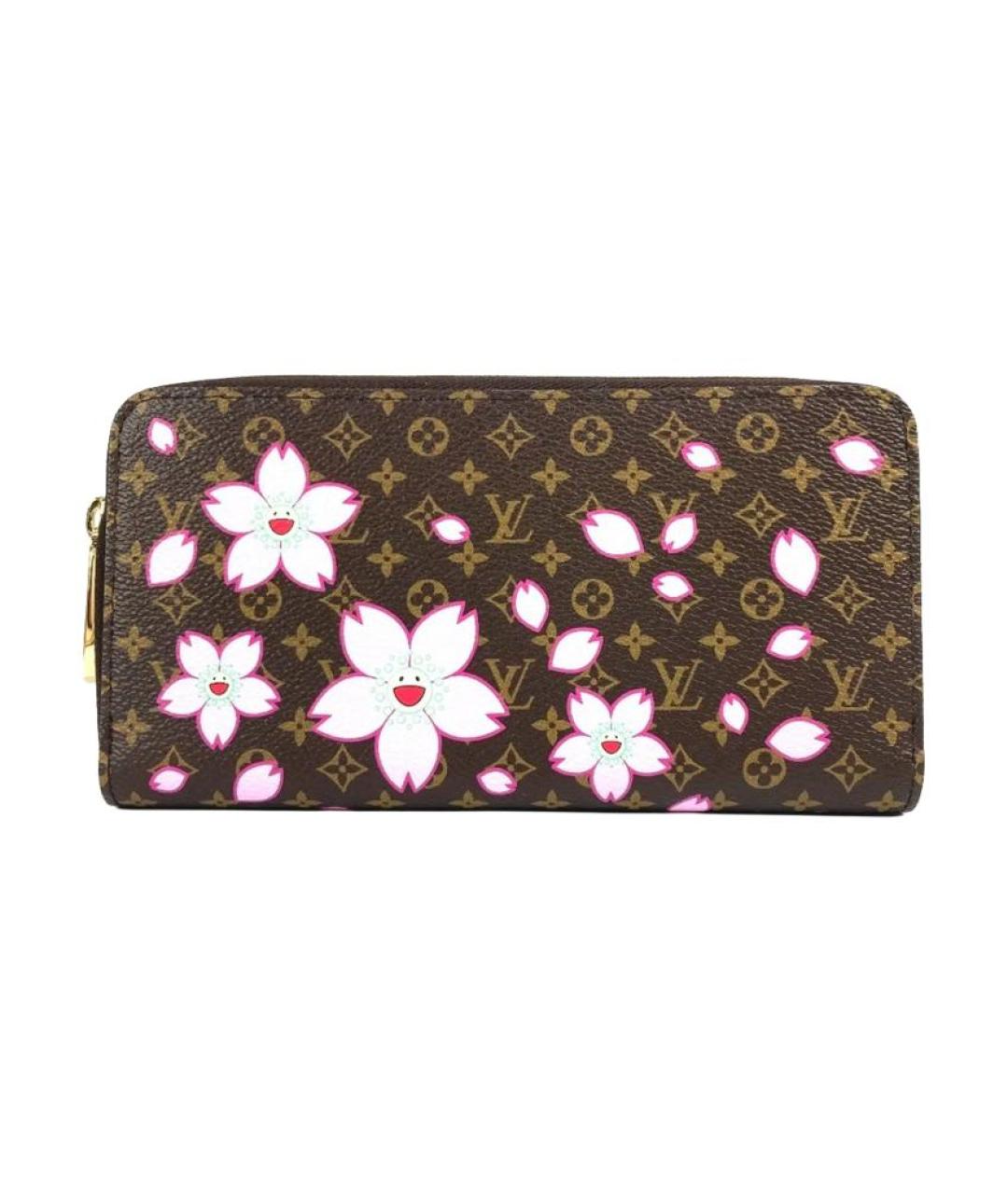 LOUIS VUITTON Коричневый кошелек, фото 1