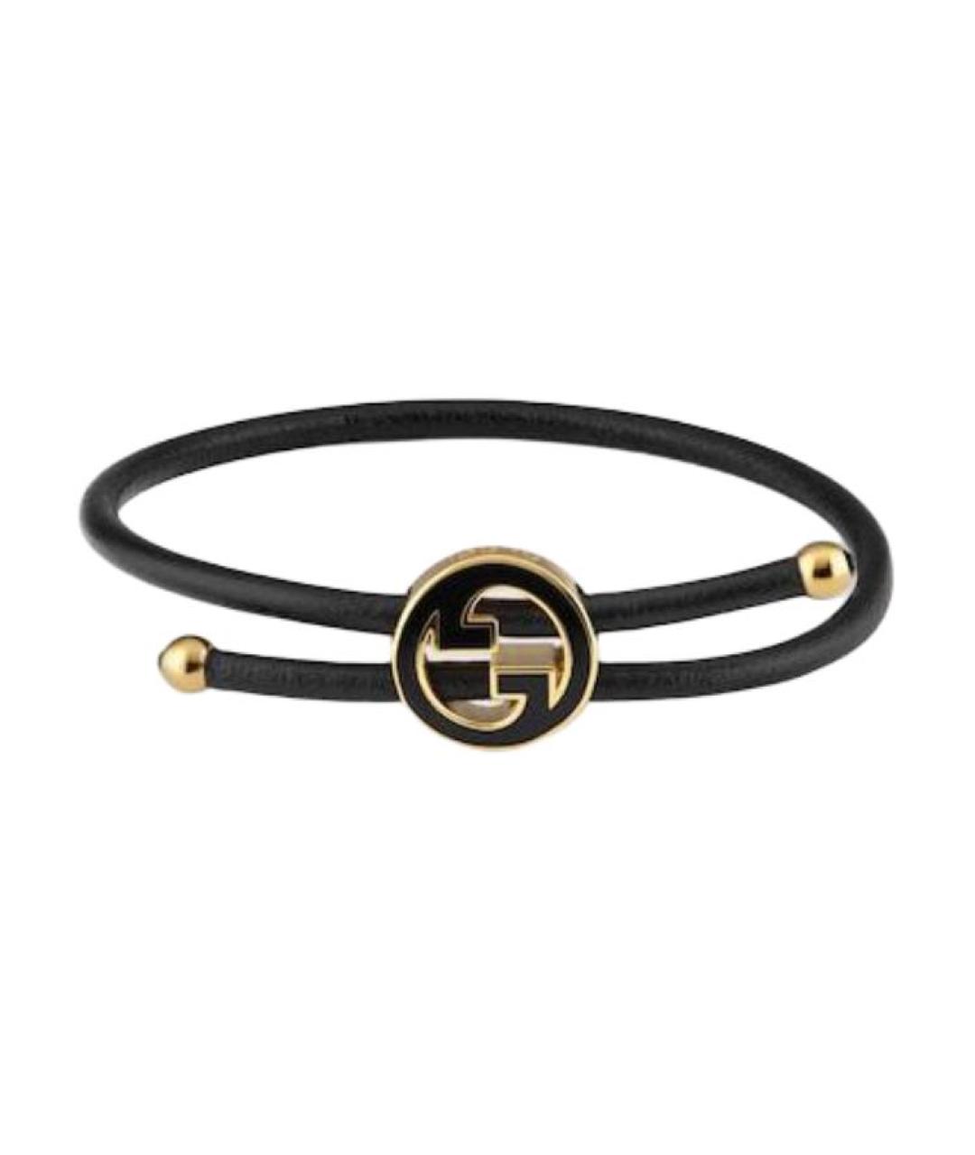 GUCCI Черный браслет, фото 1