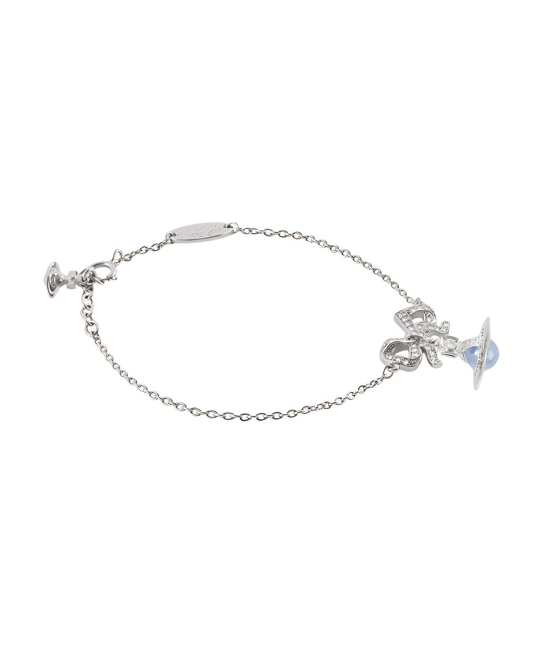 VIVIENNE WESTWOOD Серебрянный латунный браслет, фото 2