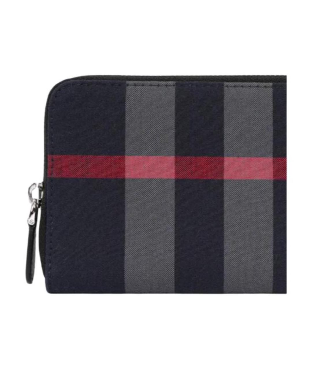 BURBERRY Темно-синий кошелек, фото 6