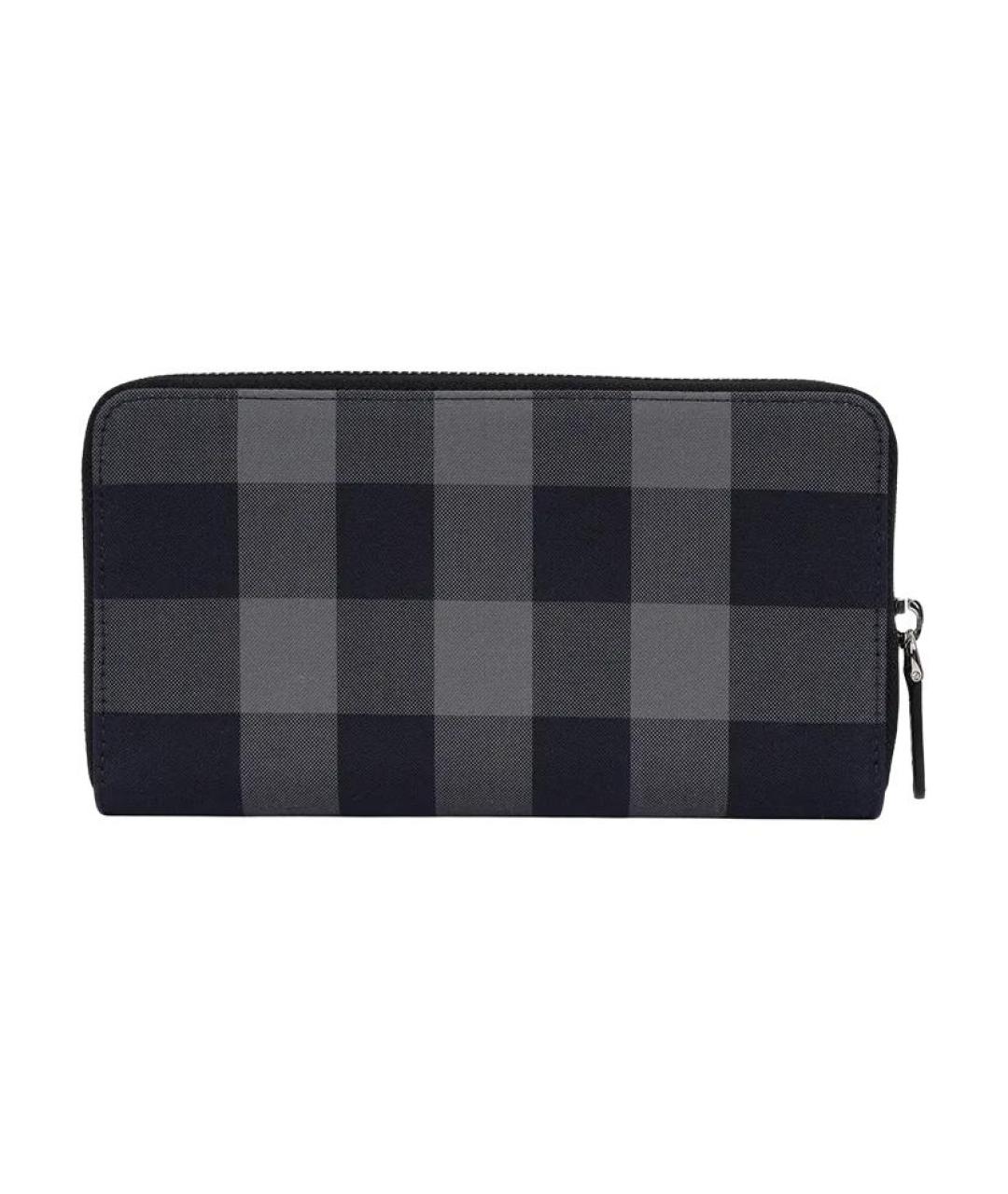 BURBERRY Темно-синий кошелек, фото 3