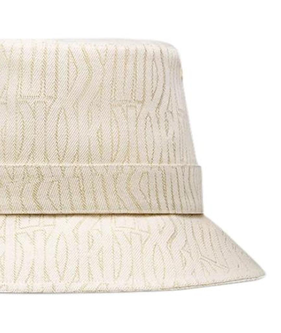 CHRISTIAN DIOR Белая панама, фото 3