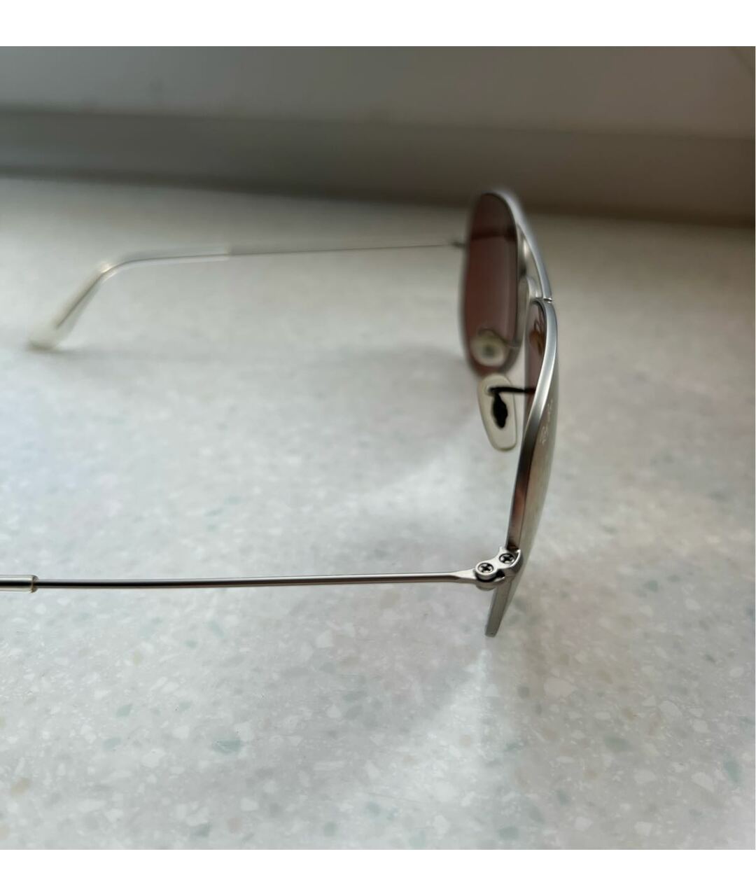 RAY BAN Металлические солнцезащитные очки, фото 3
