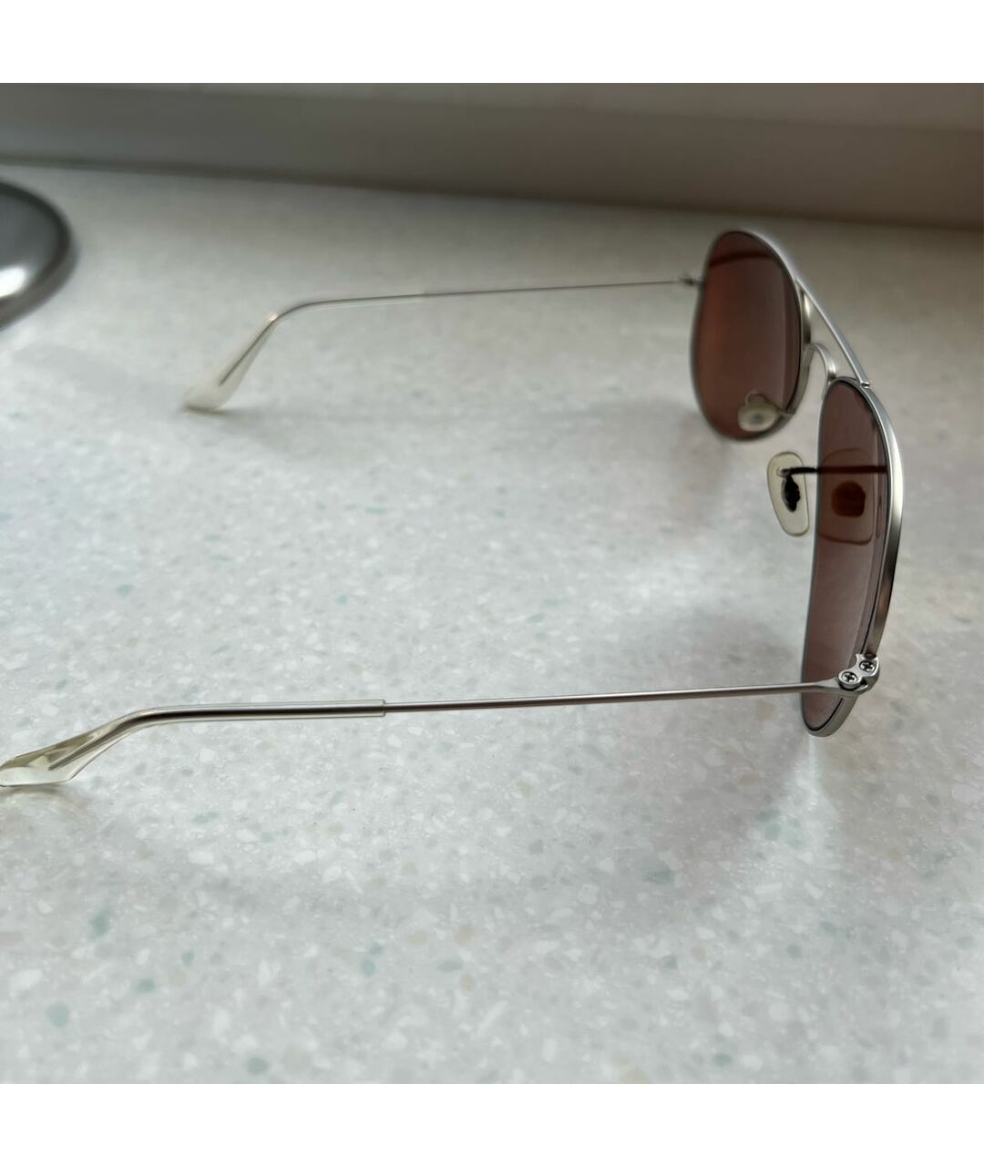 RAY BAN Металлические солнцезащитные очки, фото 2
