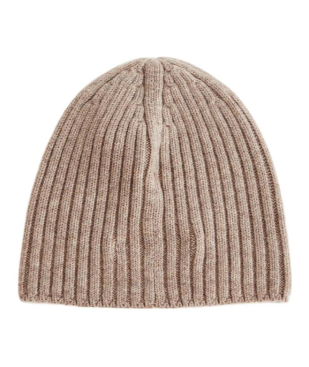 ACNE STUDIOS Бежевая шерстяная шапка, фото 2