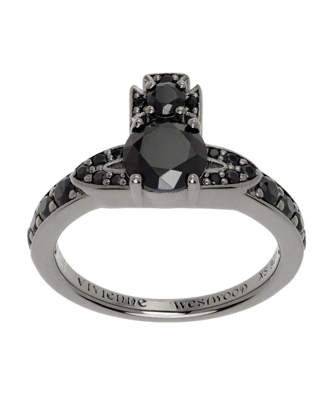 VIVIENNE WESTWOOD Черное кольцо, фото 4