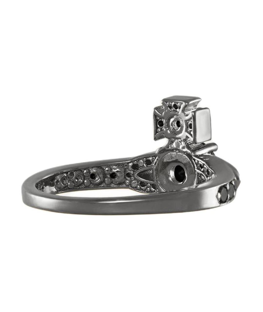 VIVIENNE WESTWOOD Черное кольцо, фото 3