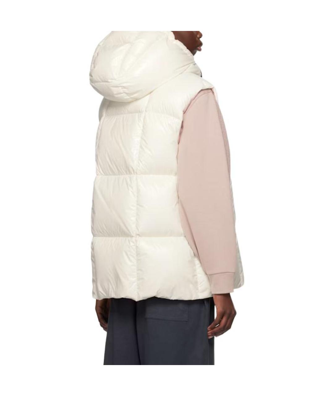 MONCLER Белый жилет, фото 2