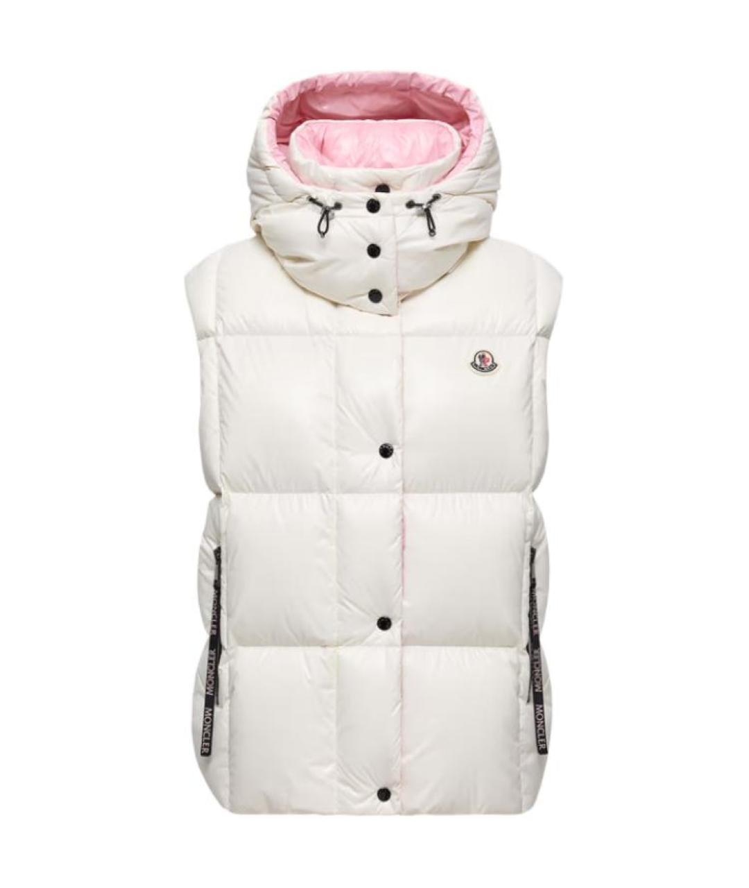 MONCLER Белый жилет, фото 1