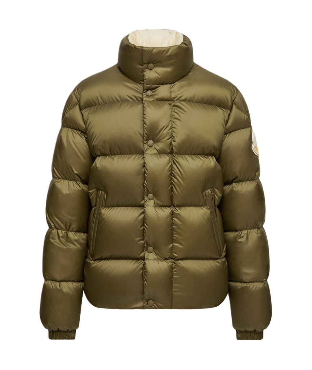 MONCLER Хаки пуховик, фото 1