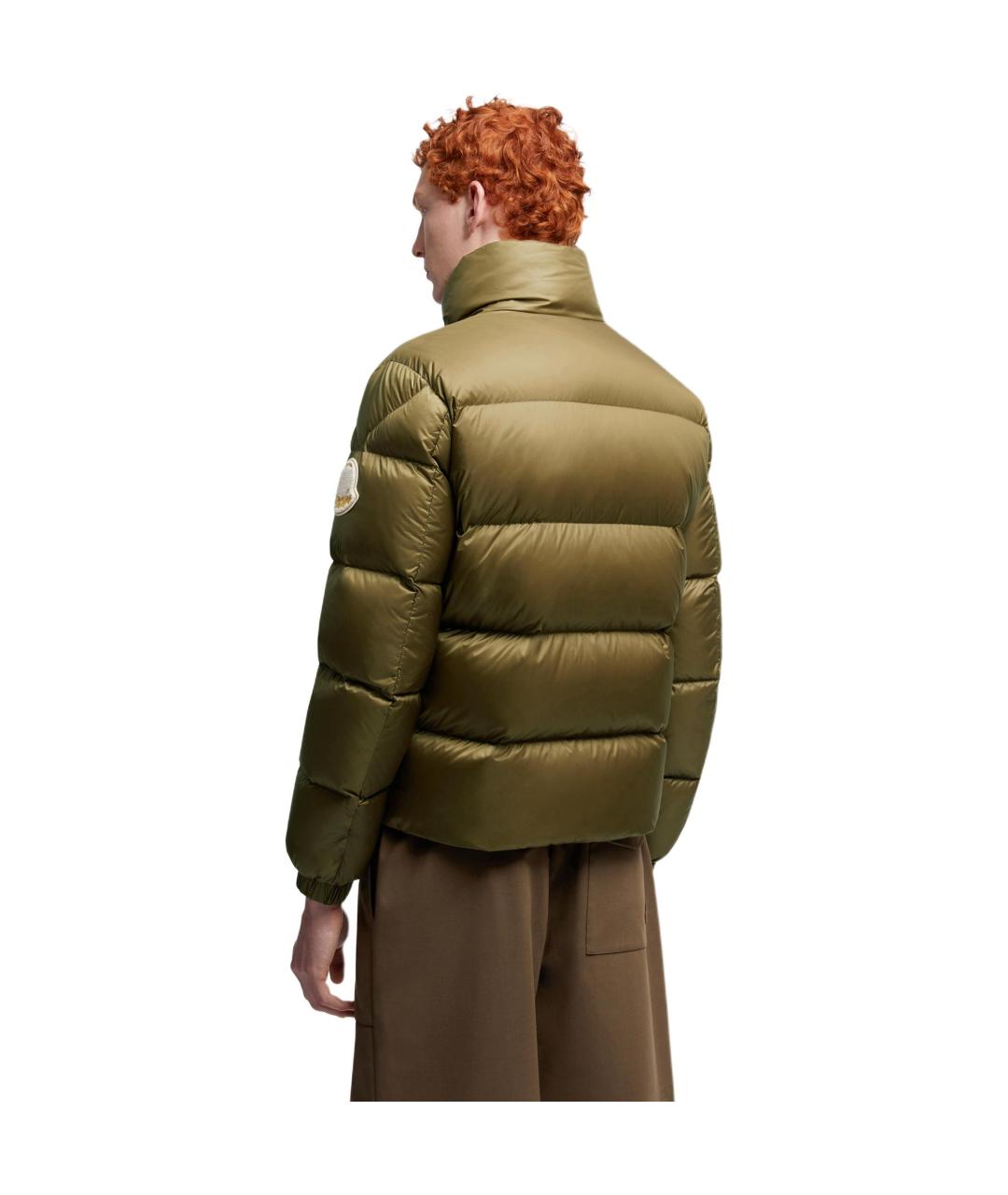 MONCLER Хаки пуховик, фото 3