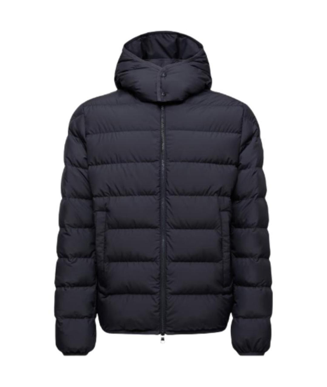 MONCLER Синий пуховик, фото 1