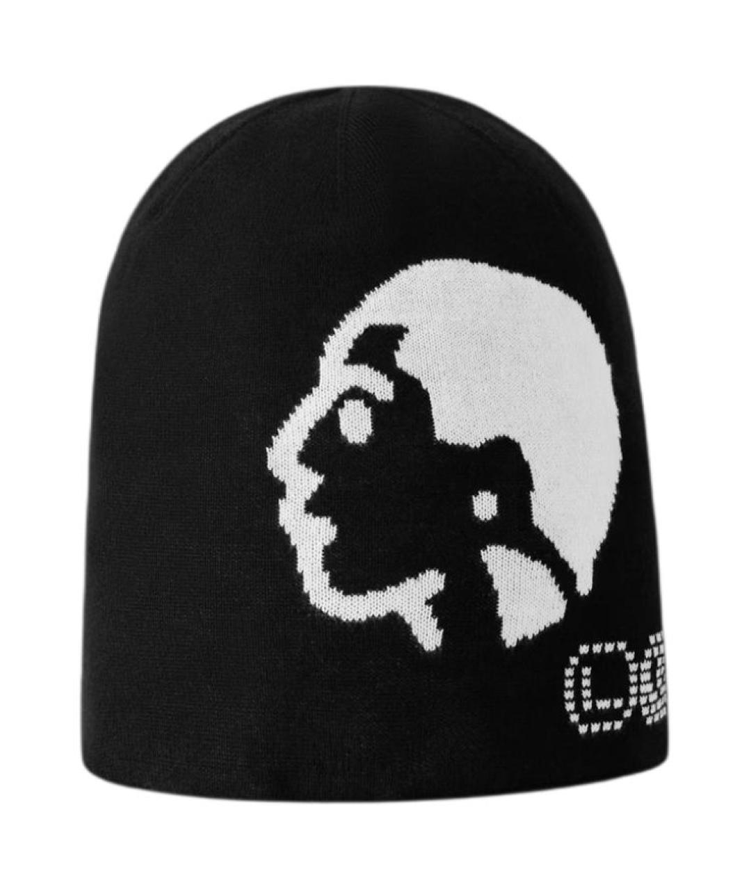 LOUIS VUITTON Черная хлопковая шапка, фото 1