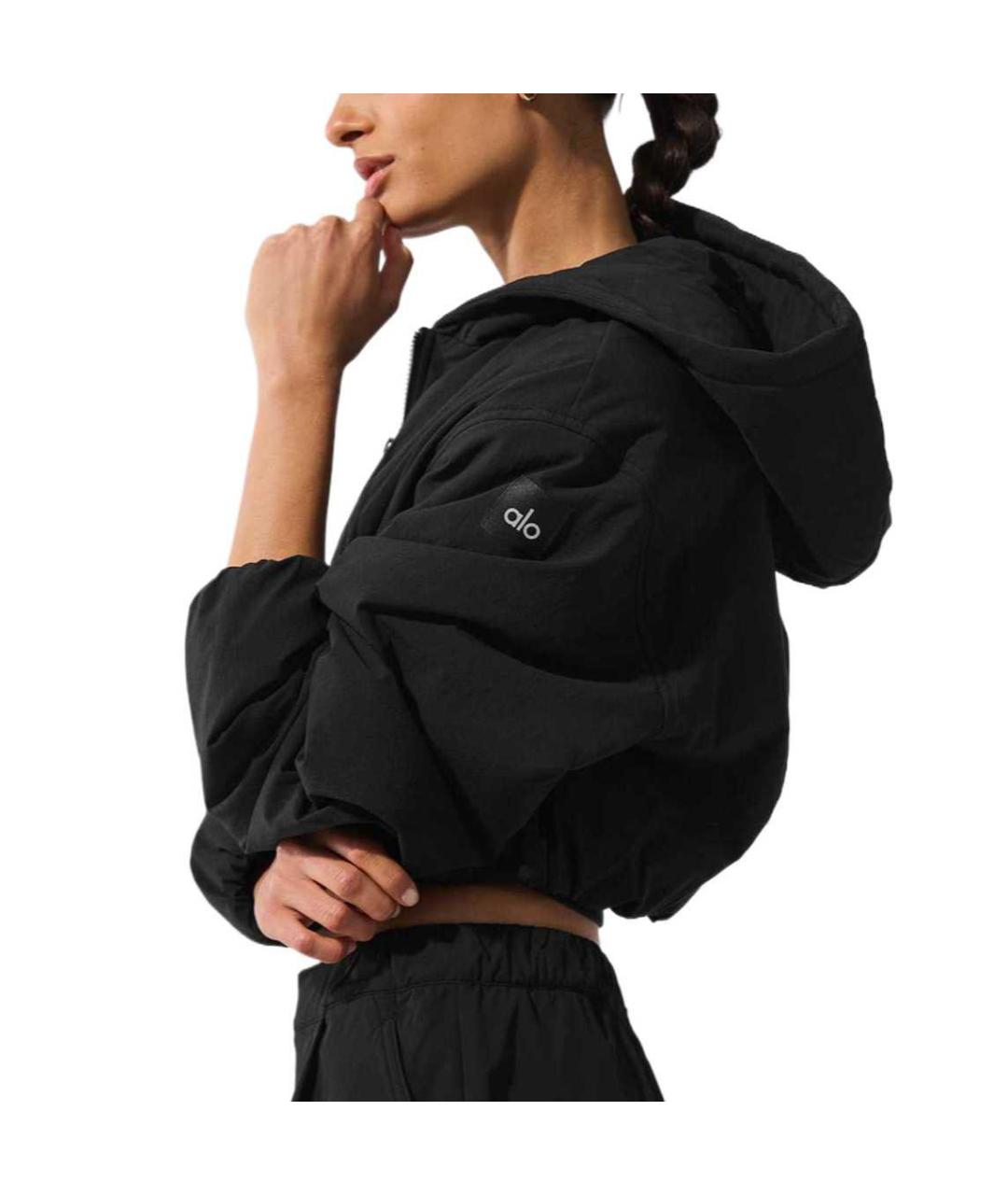 ALO YOGA Черная куртка, фото 3