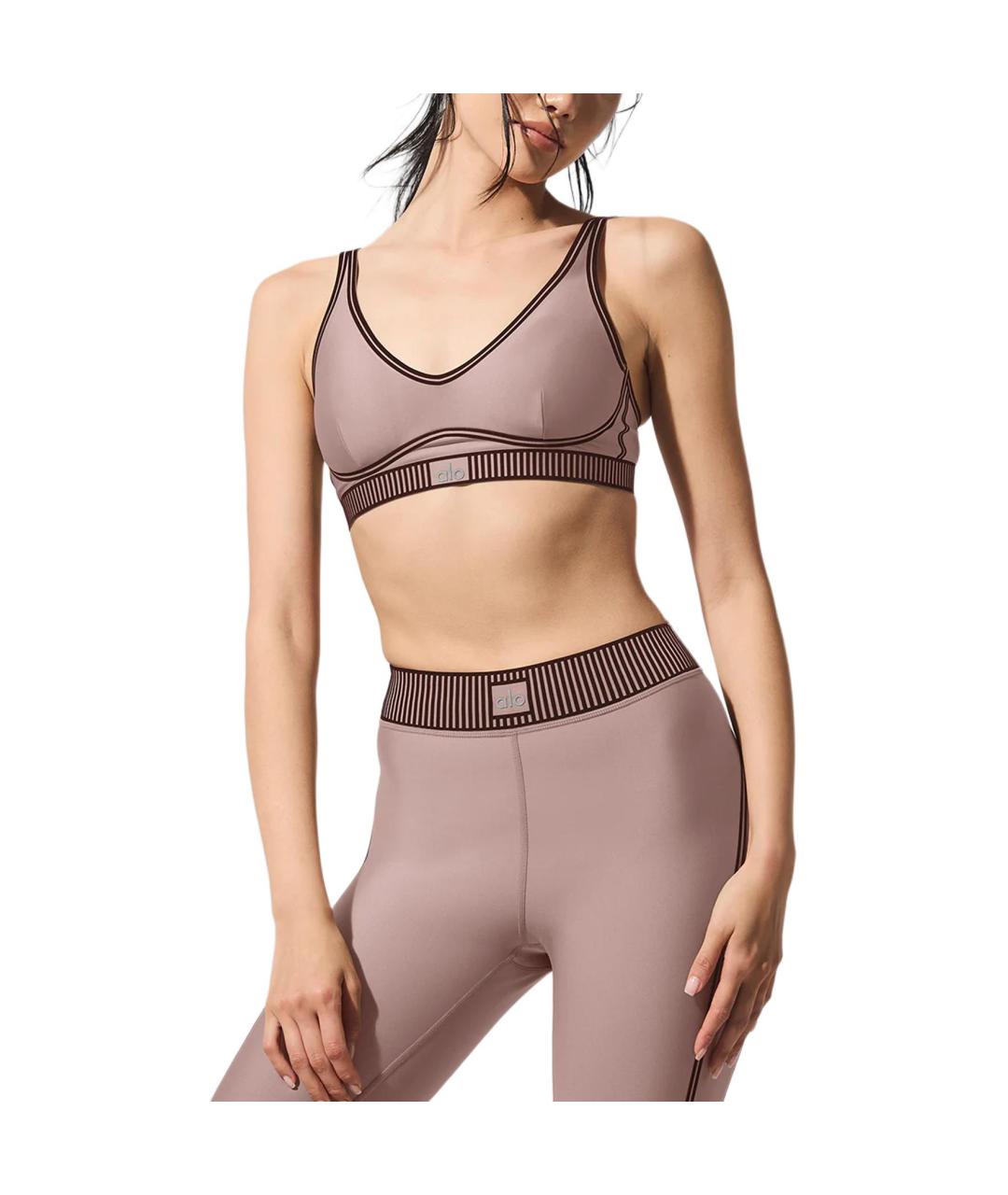 ALO YOGA Бежевая майка, фото 3