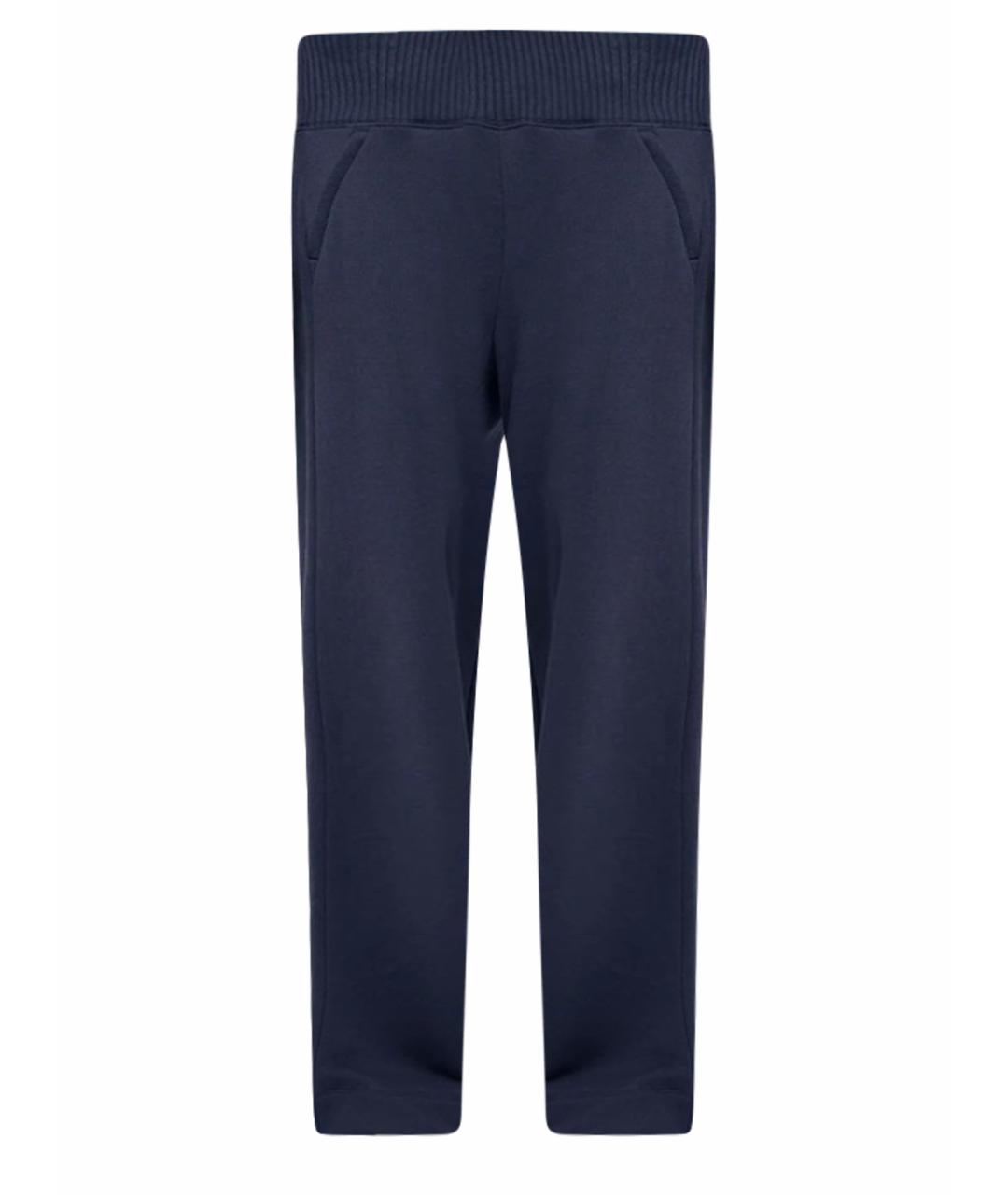 ALO YOGA Синие прямые брюки, фото 1