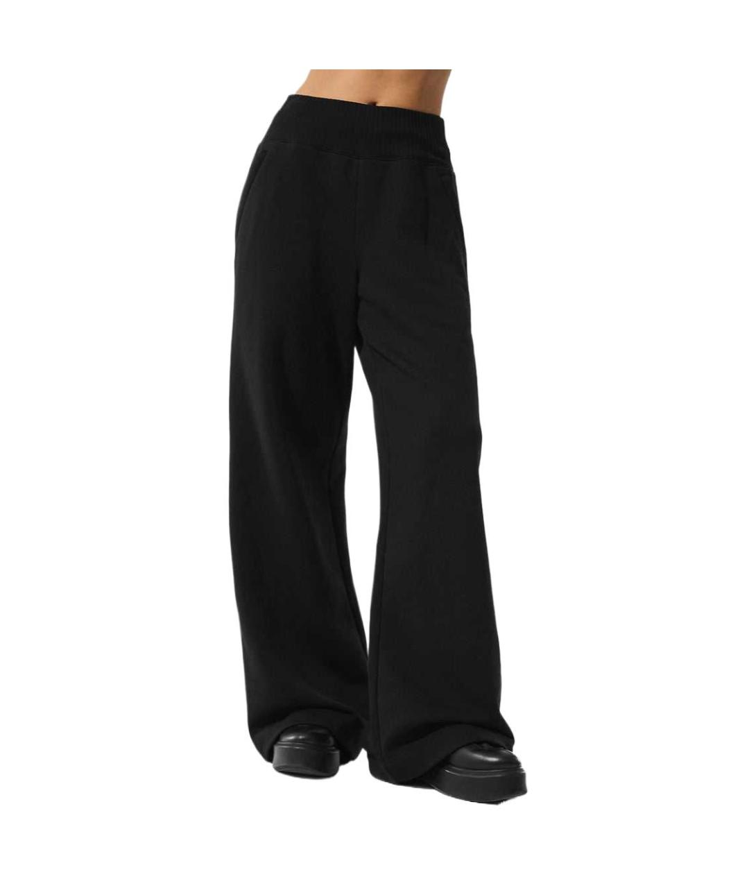 ALO YOGA Черные прямые брюки, фото 4