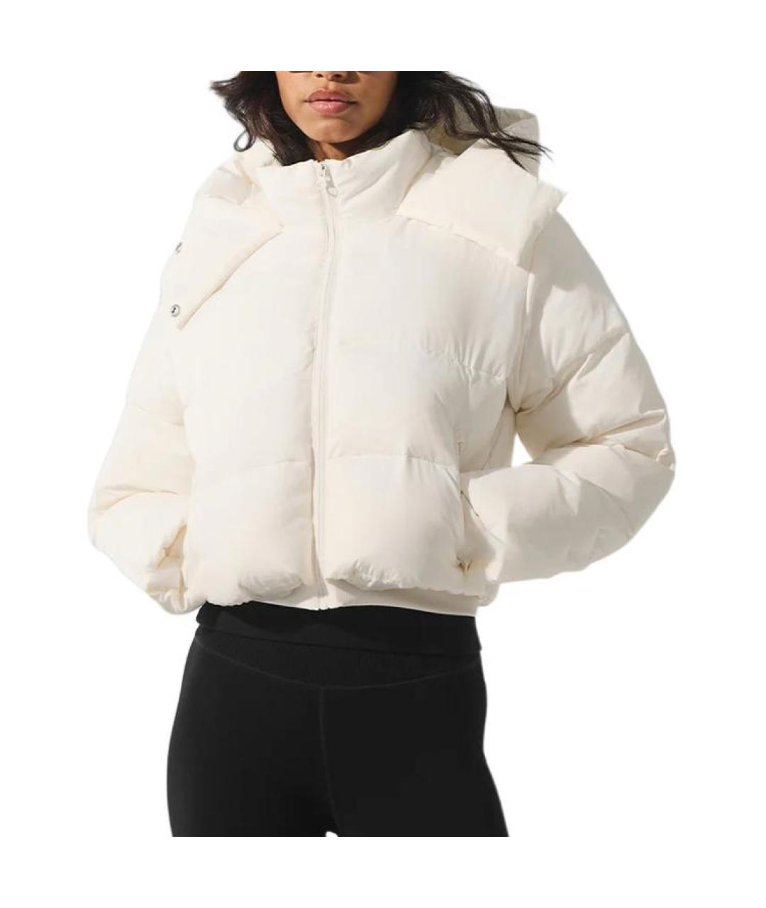 ALO YOGA Белый пуховик, фото 3