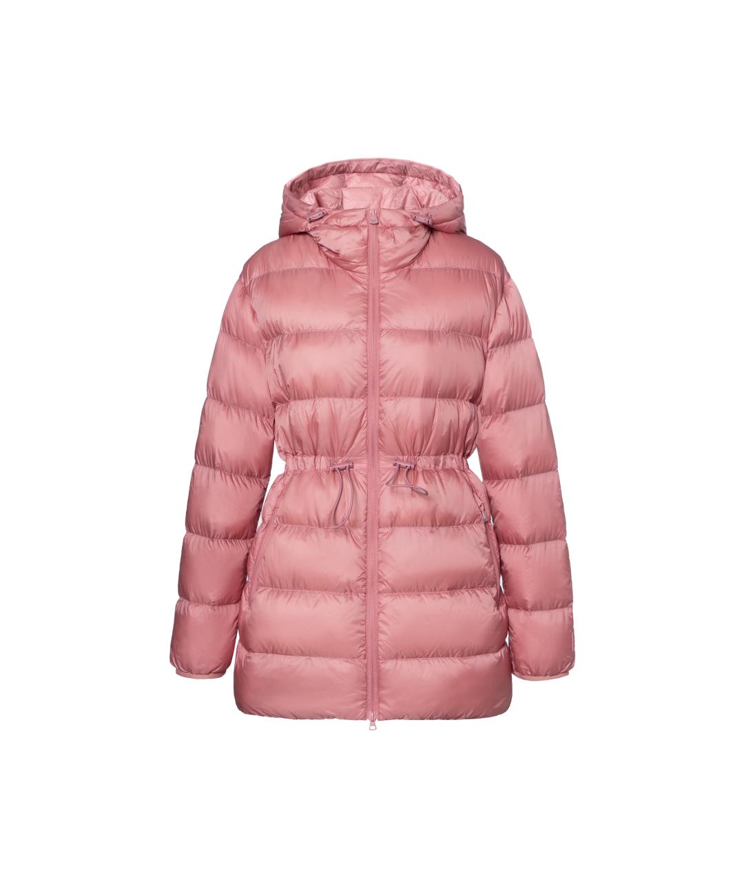BURBERRY Розовый пуховик, фото 2