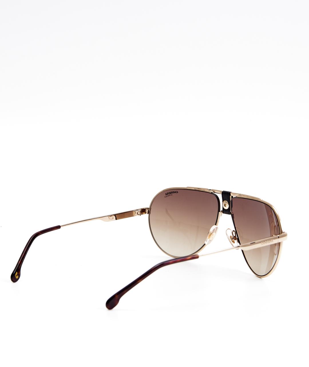 CARRERA Y CARRERA Коричневые металлические солнцезащитные очки, фото 3