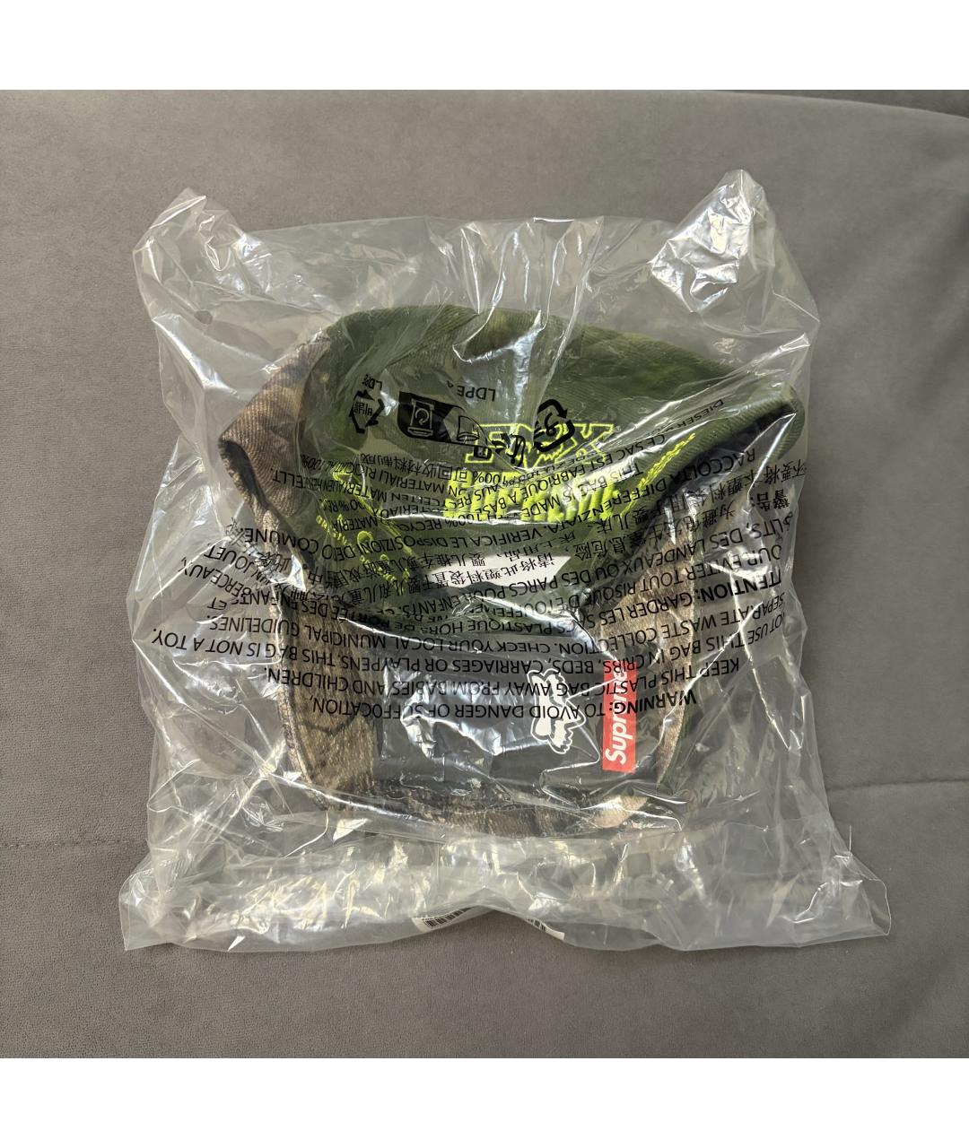 SUPREME Хаки хлопковая кепка/бейсболка, фото 5